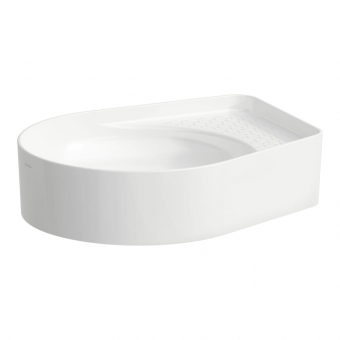 Praustuvas-dubuo Laufen VAL 500x400x145 mm, be perlajos, be angos maišytuvui 